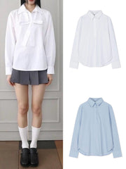 【Uglyshadow】TIE HALF SHIRT