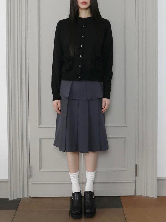 【Uglyshadow】25 TULIP MIDI SKIRT