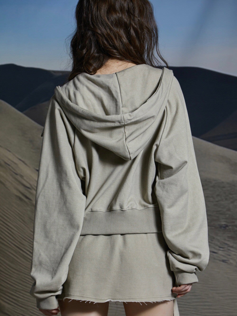 【GATELESS】RIBBON POP ZIPUP HOODIE