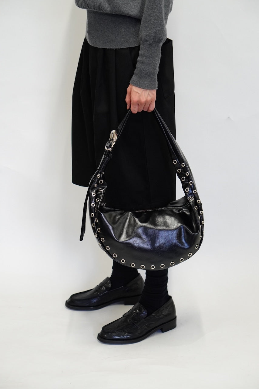 東京店WEB限定受注制【Chikashitsu +】eyelet cross bag