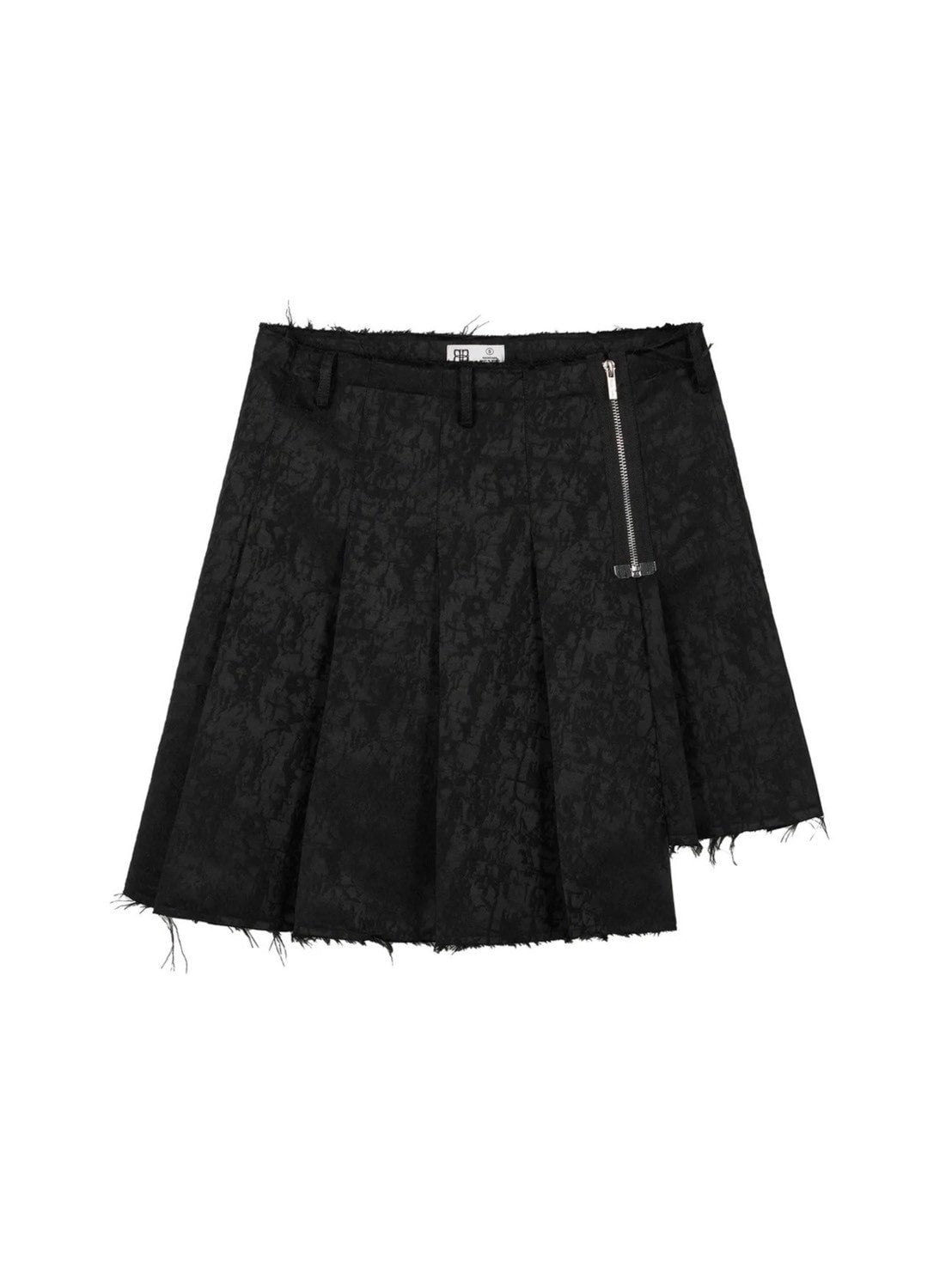 【ROCK CAKE】Jacquard Pleated Skirt