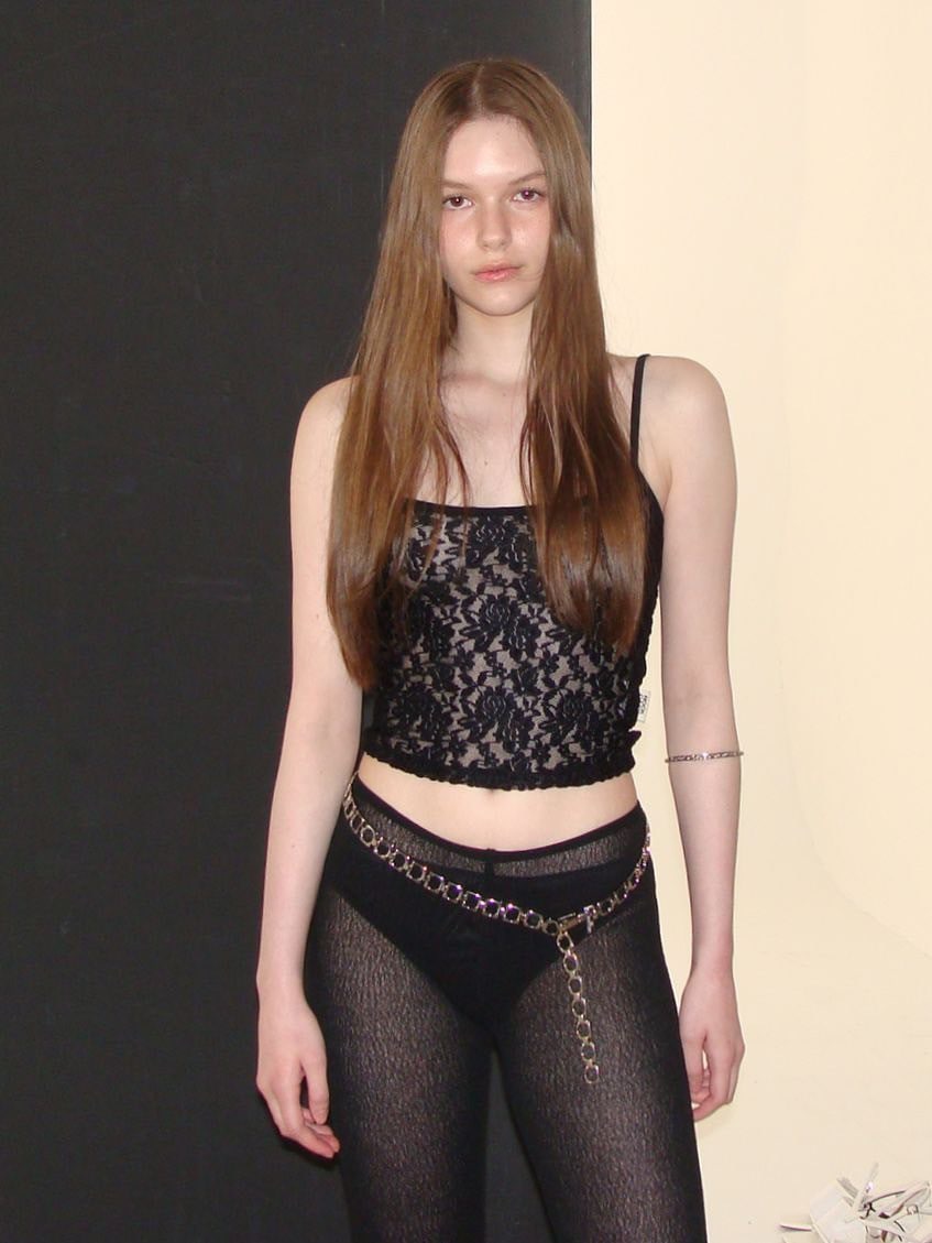 【ROCK CAKE】Lace Sleeveless