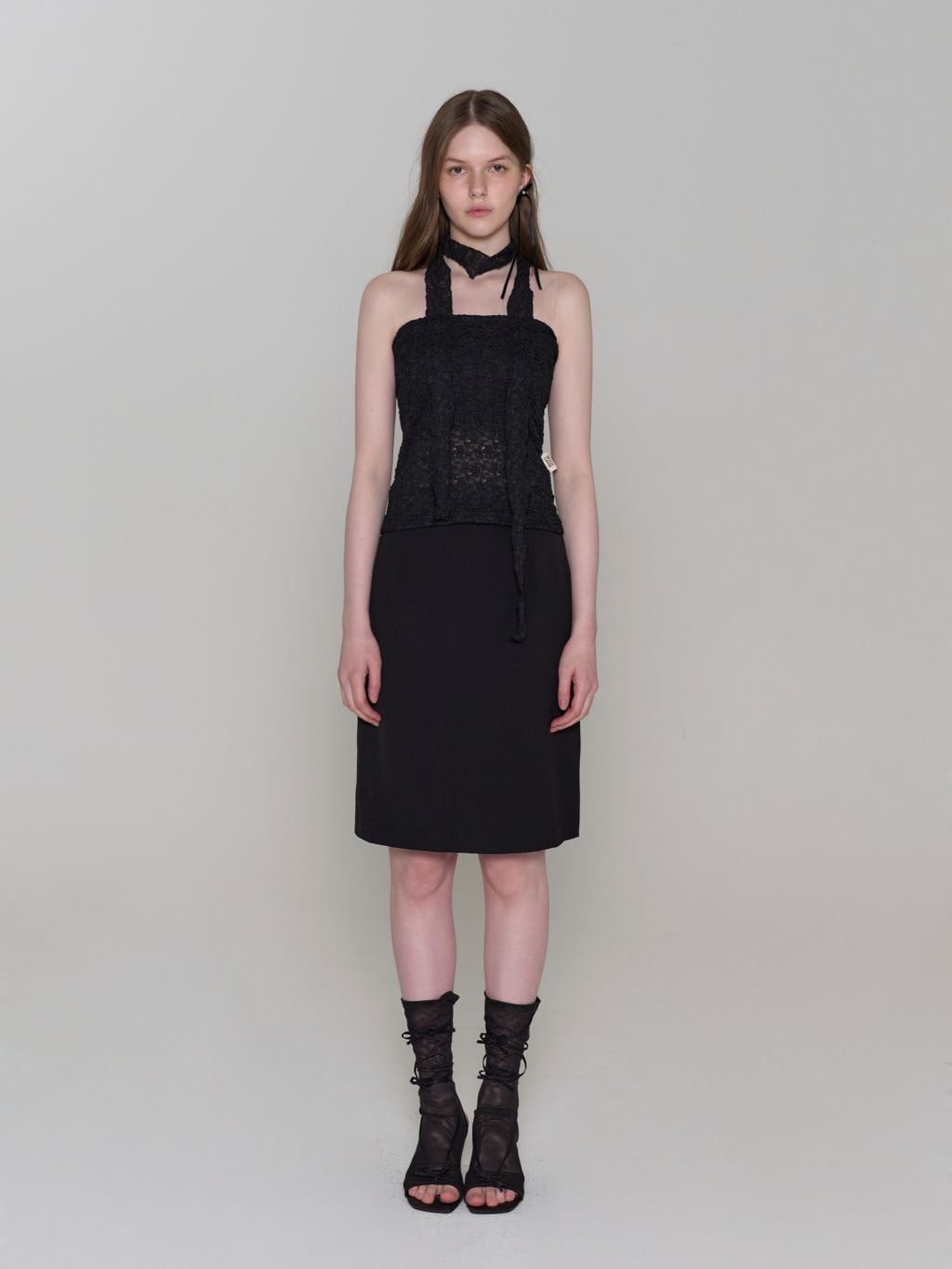 【ROCK CAKE】Lace Tube Top Set