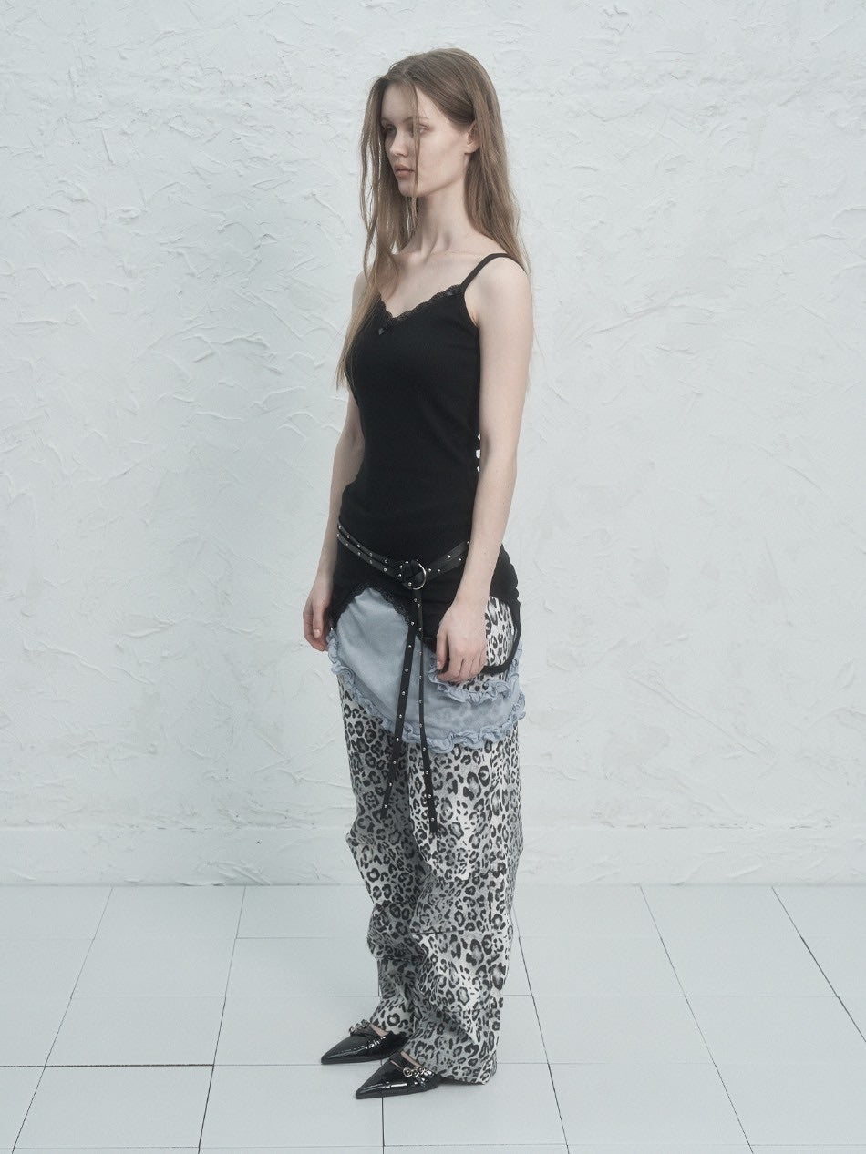 【SETUP‐EXE】LACE UP DOWN SLEEVELESS