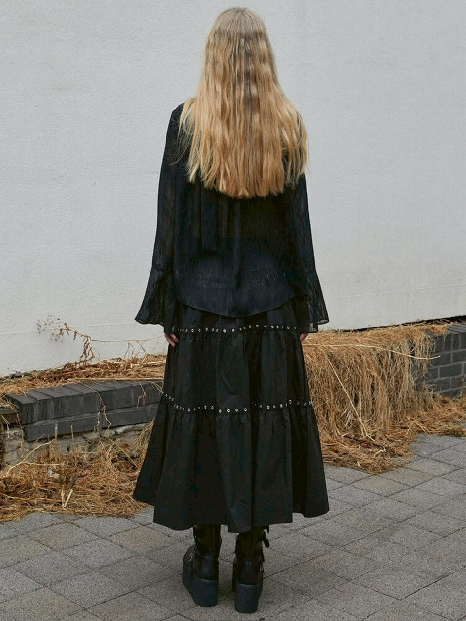 【NOT KNOWING】Bohem Chiffon Blouse