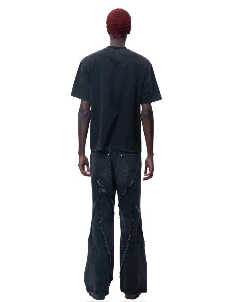 【The Boy Has No Patience】NIGHT OF THE BLOOD MOON WASHED SHORT SLEEVES