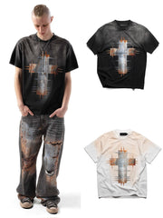 【RACER WORLDWIDE】Rust Cross T-Shirt