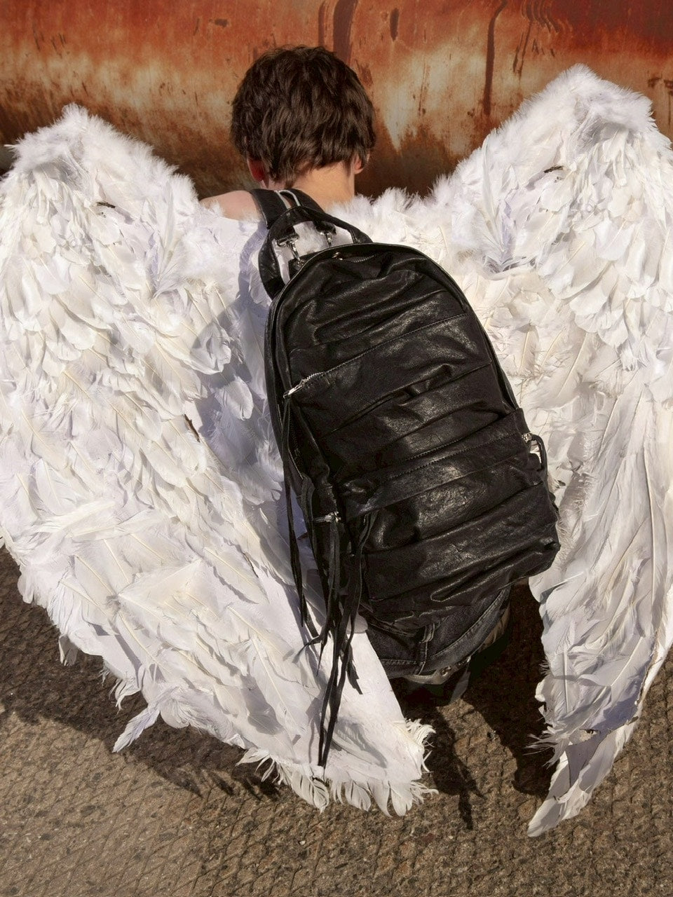 【RACER WORLDWIDE】Leather One Strap Bag