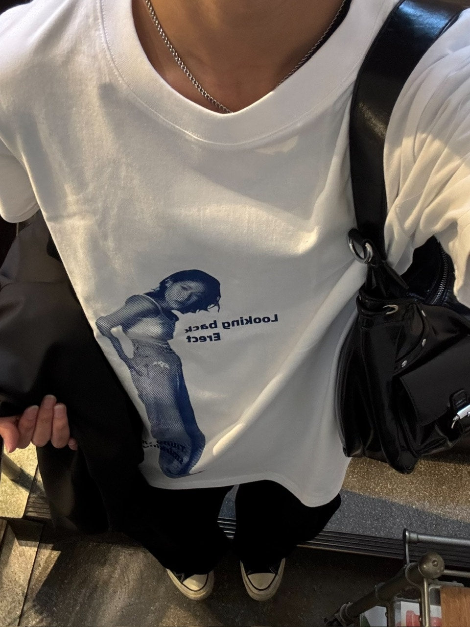 国際配送【RENOL】human tee (2color)