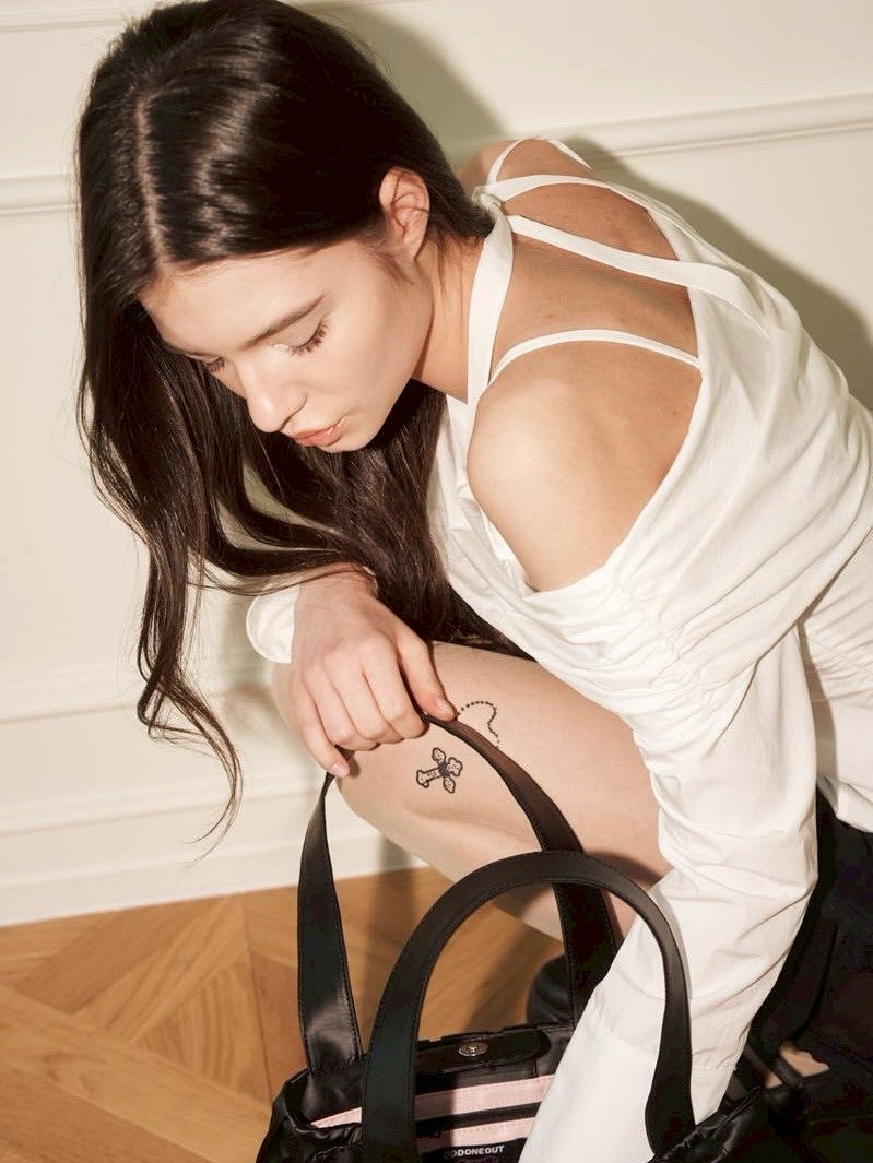 【ODDONEOUT】SOMETHINGS PRINTED STOCKING