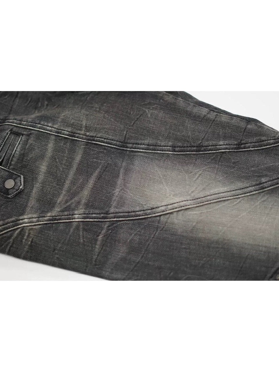 【Cest Nous】Fading throughout Denim jeans / 【セヌー】ウォッシングフレアデニムパンツ