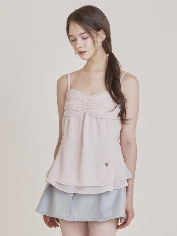 【NOTYOURROSE】Fairy chiffon top