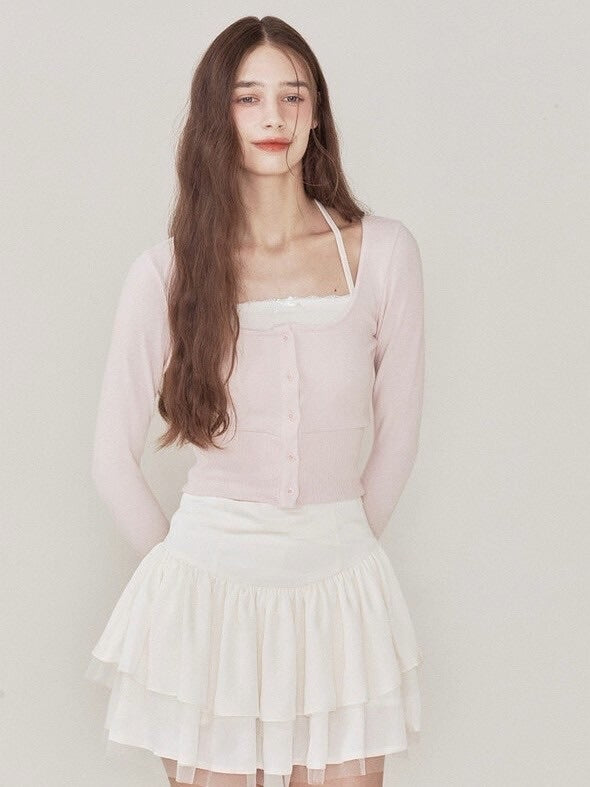 【NOTYOURROSE】Luna cardigan set