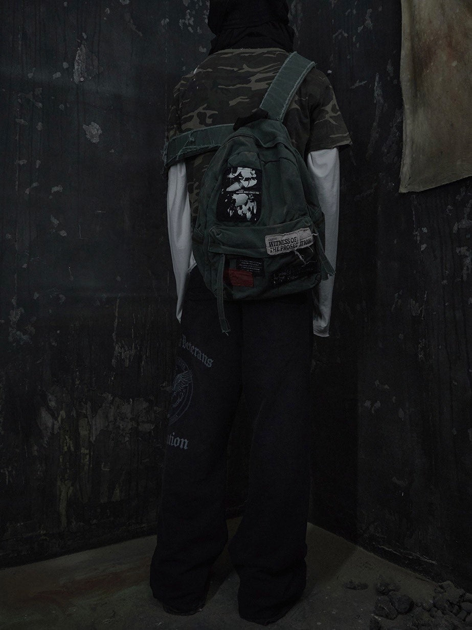 【SUNDAY OFF CLUB】TOV Hand Distressed Short Sleeve