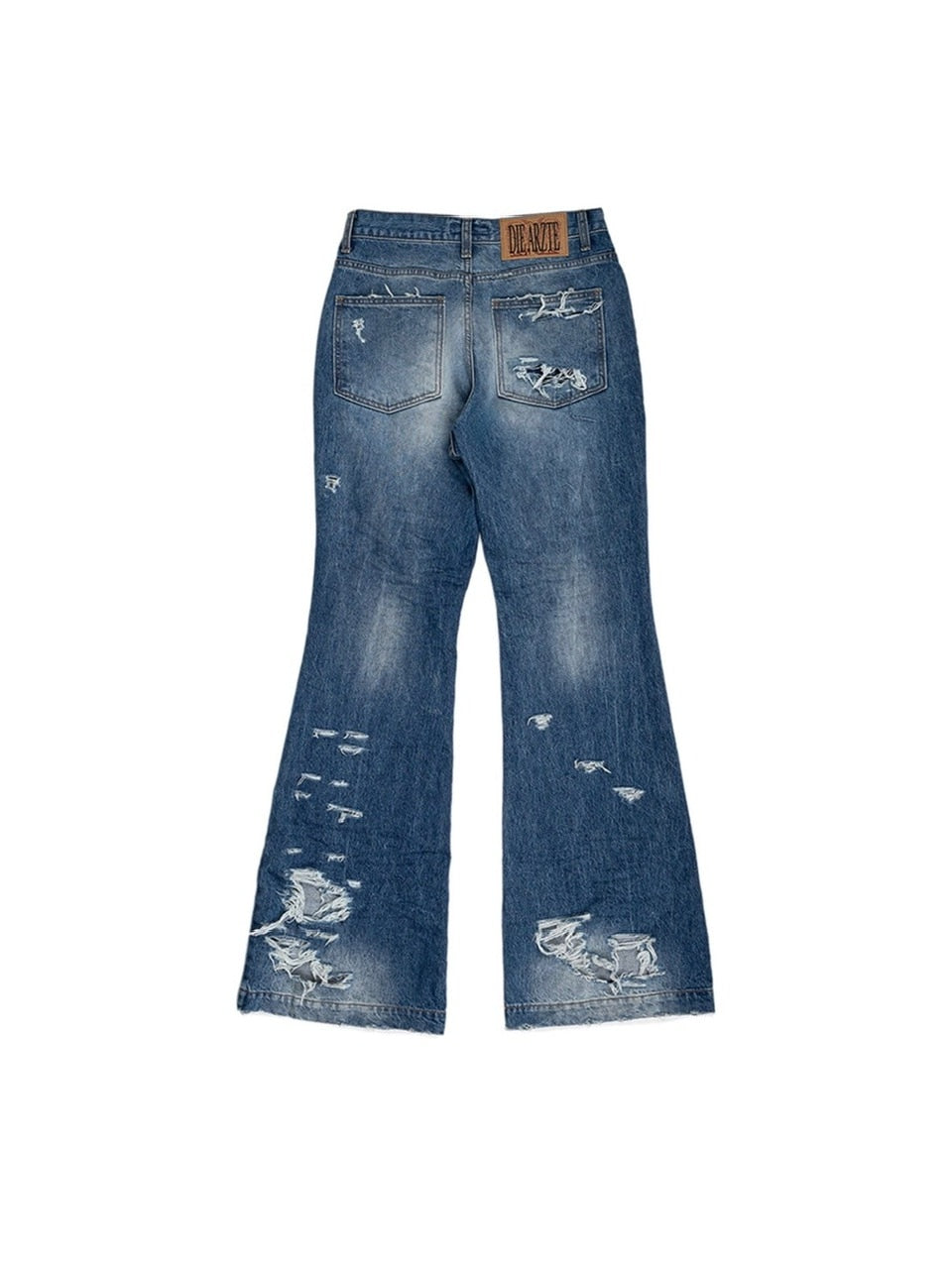 【SUNDAY OFF CLUB】RAVAGE Flared Denim