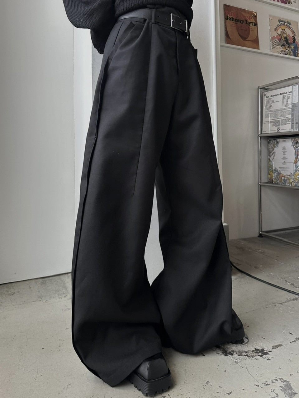 国際配送【LUV CODE】wide slacks