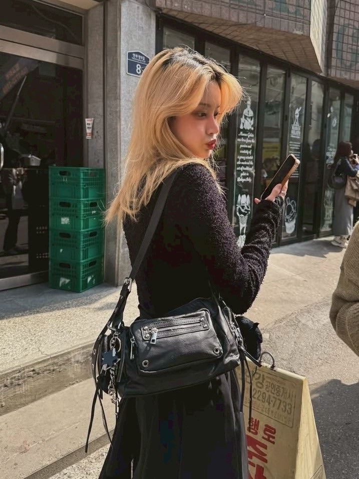 【BLACK PURPLE】Marco Bag