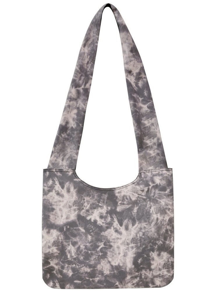 【BLACK PURPLE】Deux-Eyelet Long Handle Bag