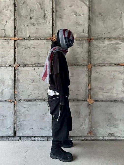 【roaringrad】ZIPPER SAGGING BERMUDA PANTS