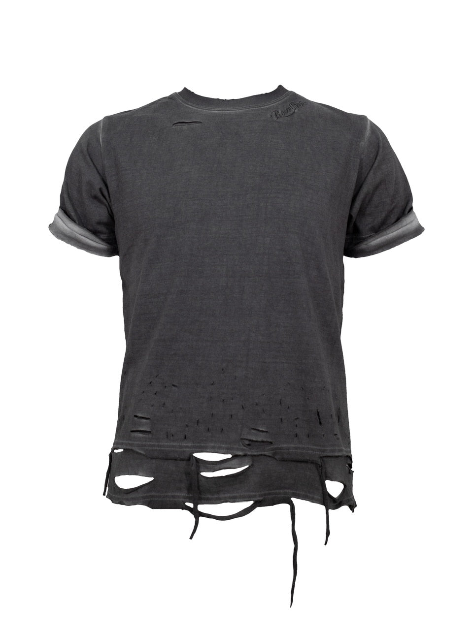 Rosen Kreuz】BOXY FIT LAYERED DAMAGE TEE – PRESSING WEB SHOP