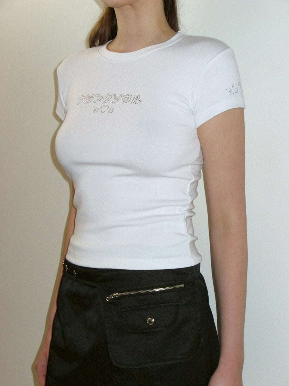 【CRANK】LETTERING HOTFIX TOP