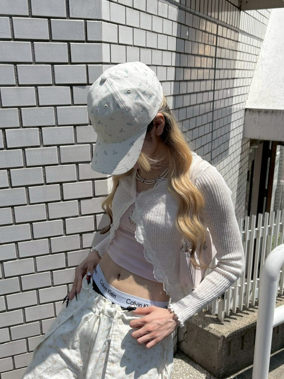 受注制【nmtc +】french frill cardigan (3color)