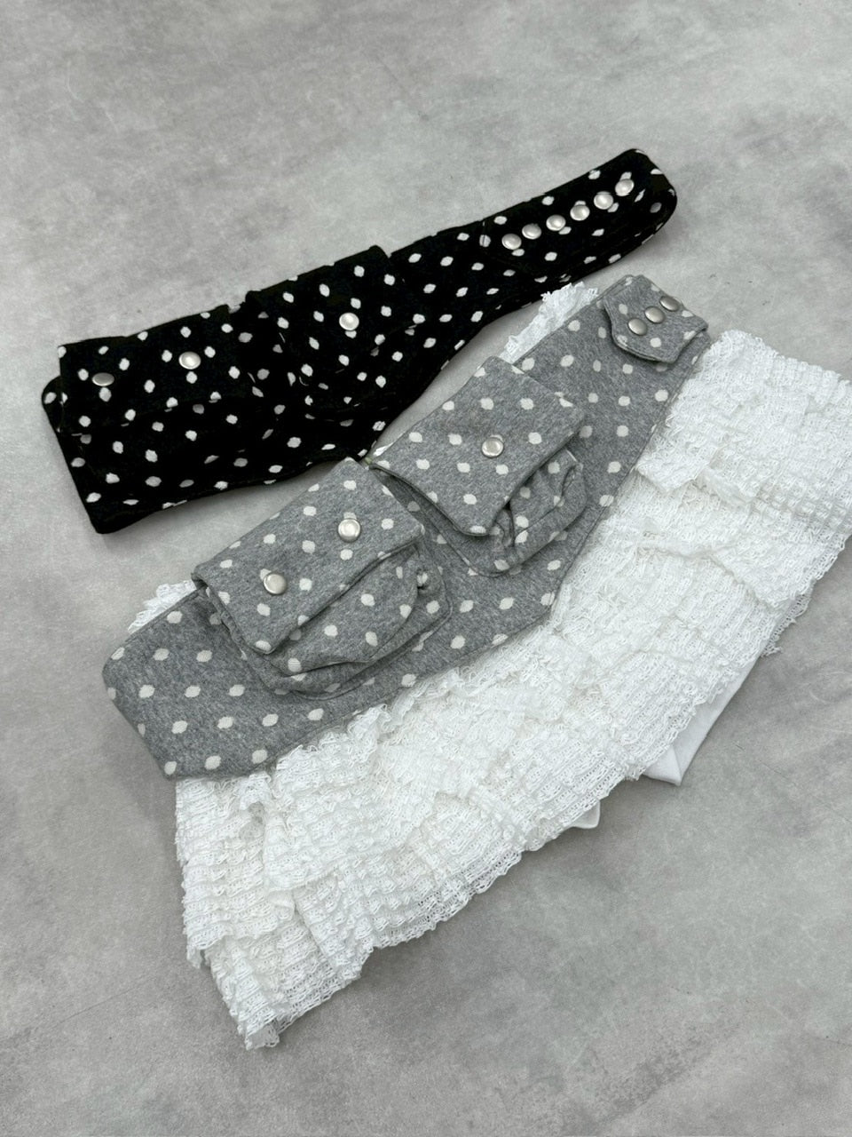 受注制【nmtc +】dot belt bag (2color)