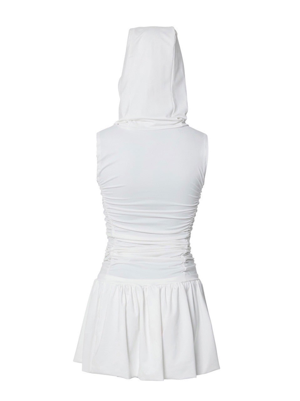 【FLAREUP】Hooded High Neck Dress