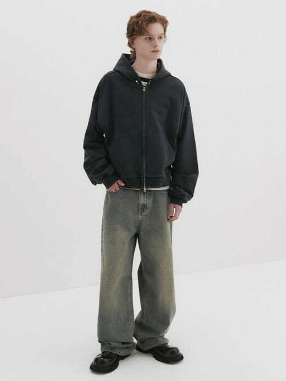 【DNSR】Signature Wide Denim Pants