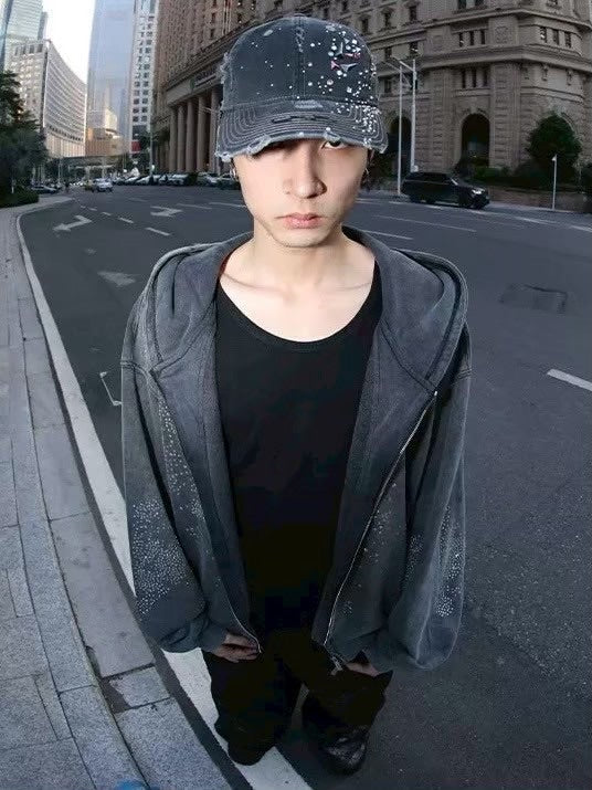 【DND4DES】DIAMOND DISTRESSED CAP