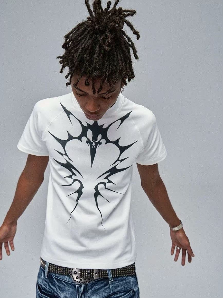 【DND4DES】RAVEN RAGLAN SLEEVE FITTED T