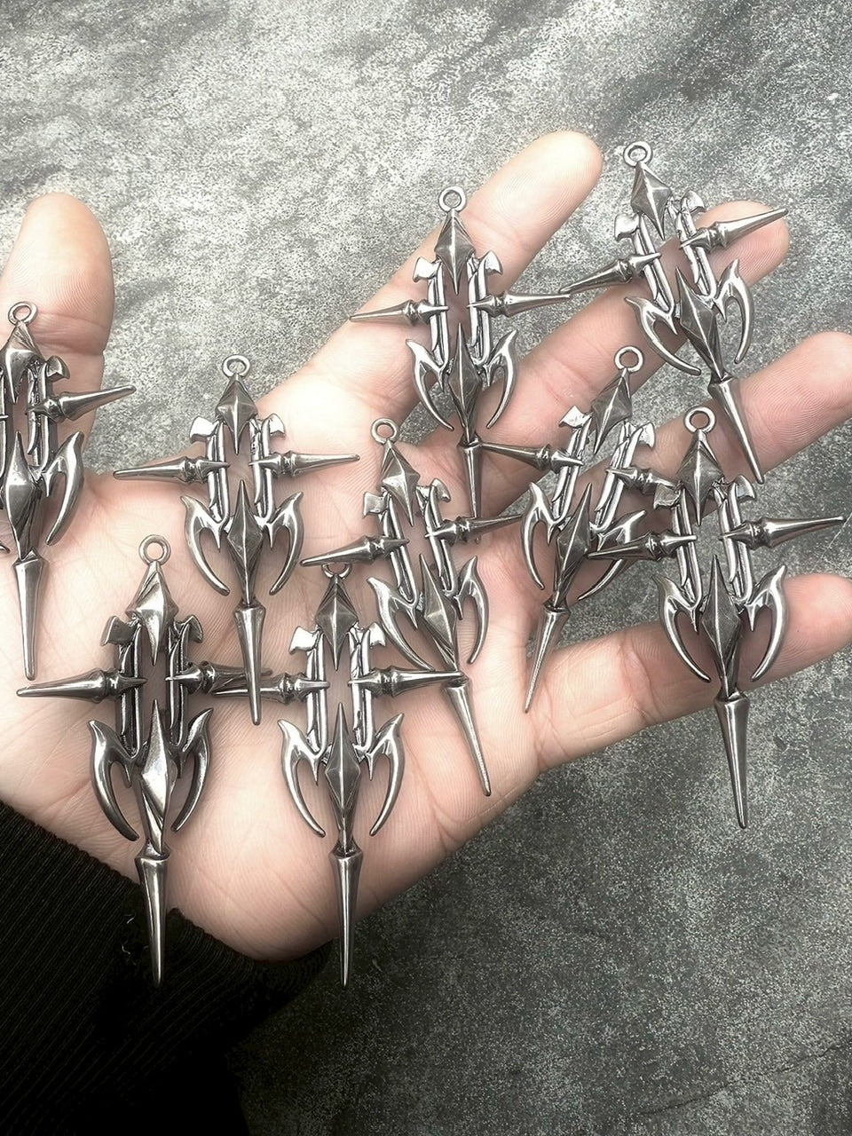 【IIIMIII】Pendant Necklace / 【イアミ】ペンダントシルバーチェーンネックレス