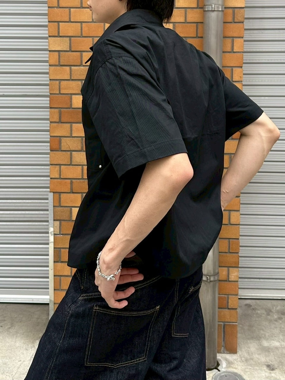 受注制【youll】rib cotton shirt jacket (2color)