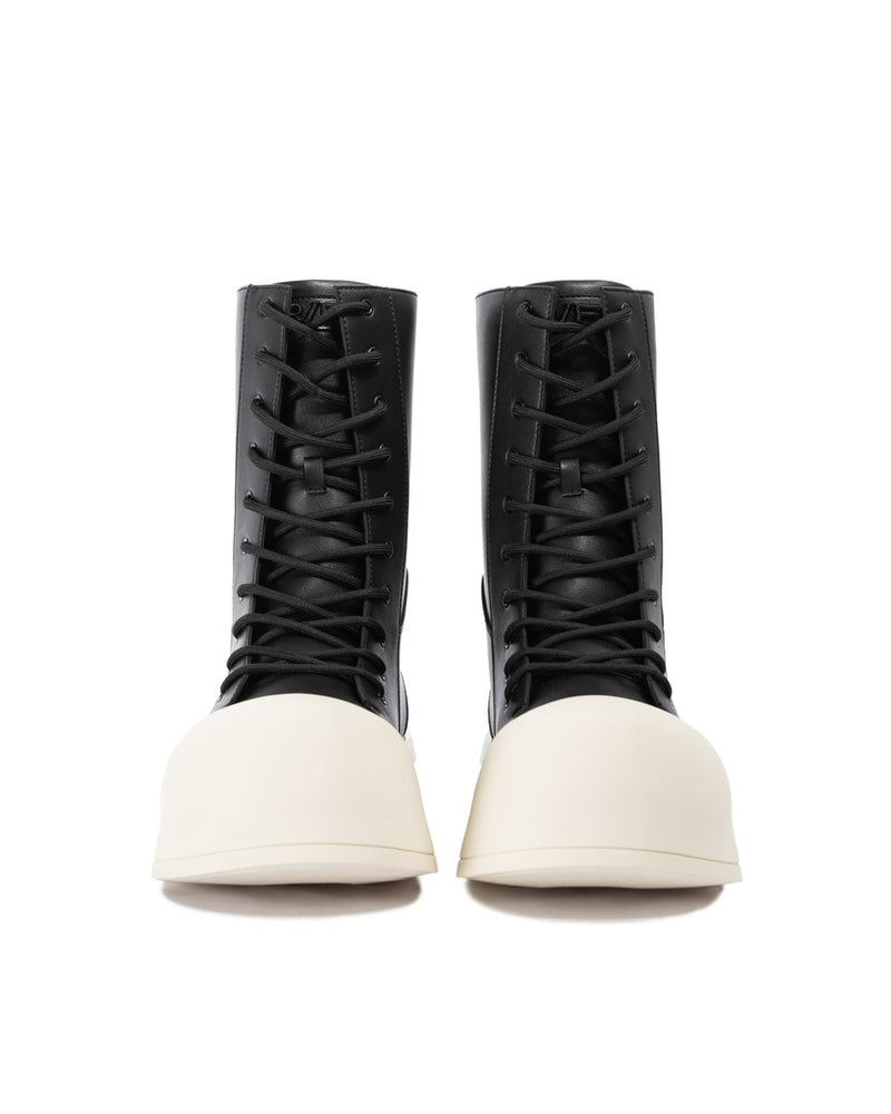 【F.V.V.O】R/F 1.0 IRONCLAD BEETLEPU BOOTS - MID TOP / 【フリーワールドオーダー(エフヴィーヴィーオー)】スニーカーライクミドルブーツ
