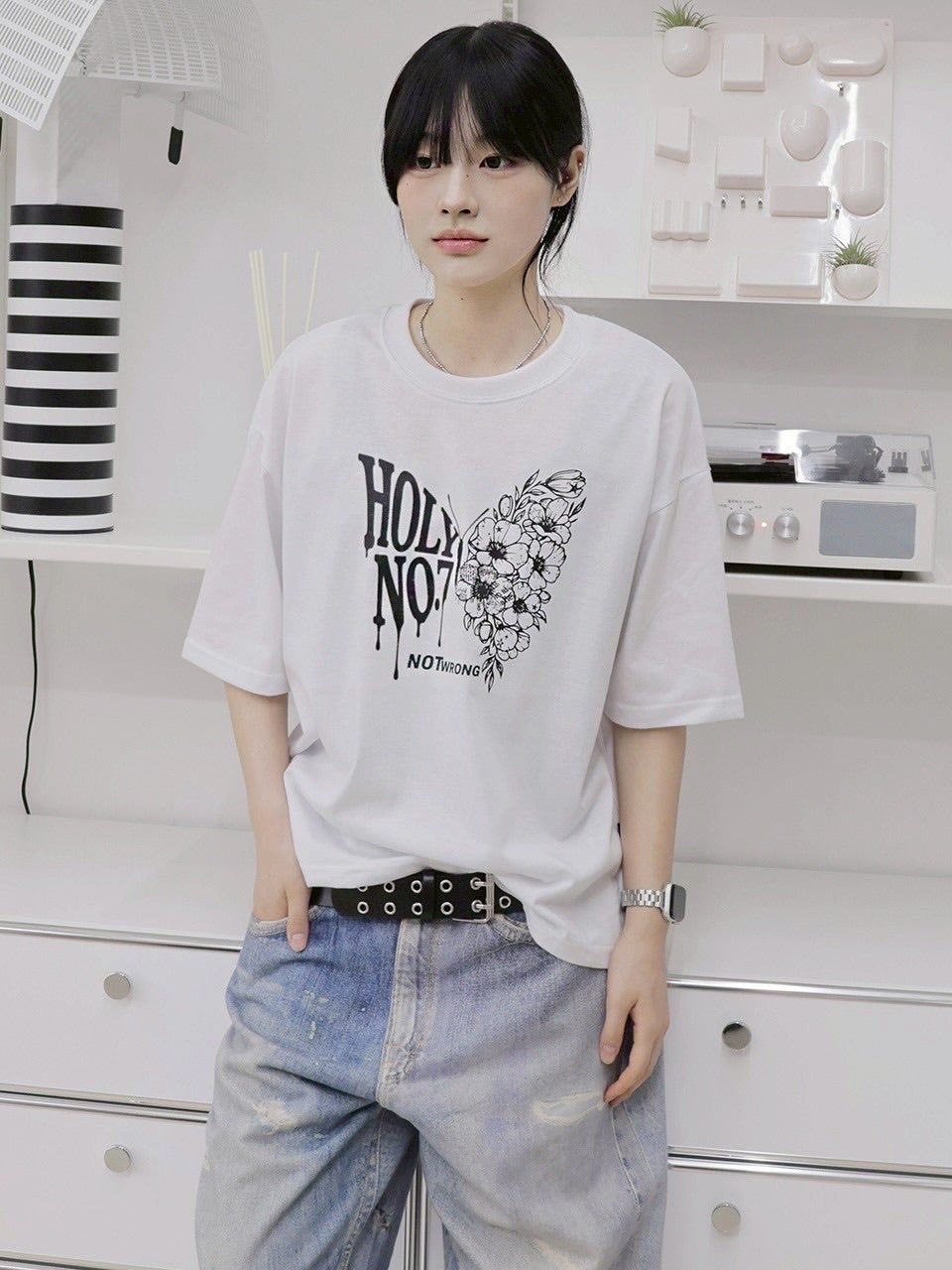 【HOLY NUMBER 7】Graphics Archive Short Sleeve T-Shirt 3 / 【ホーリーナンバー セブン】グラフィックアーカイブ半袖Tシャツ