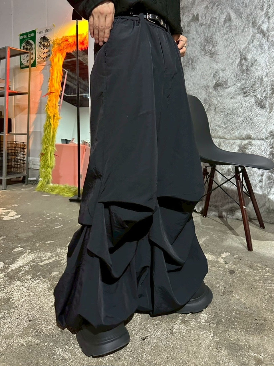 国際配送【LUV CODE】wide tuck pants – PRESSING WEB SHOP