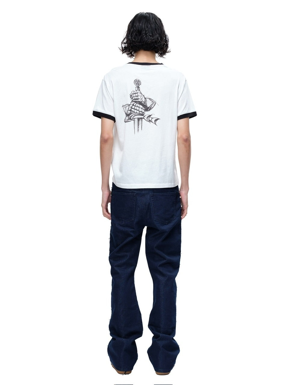The Boy Has No Patience】LUMINOUS DAWN SKETCH KNIGHT TEE