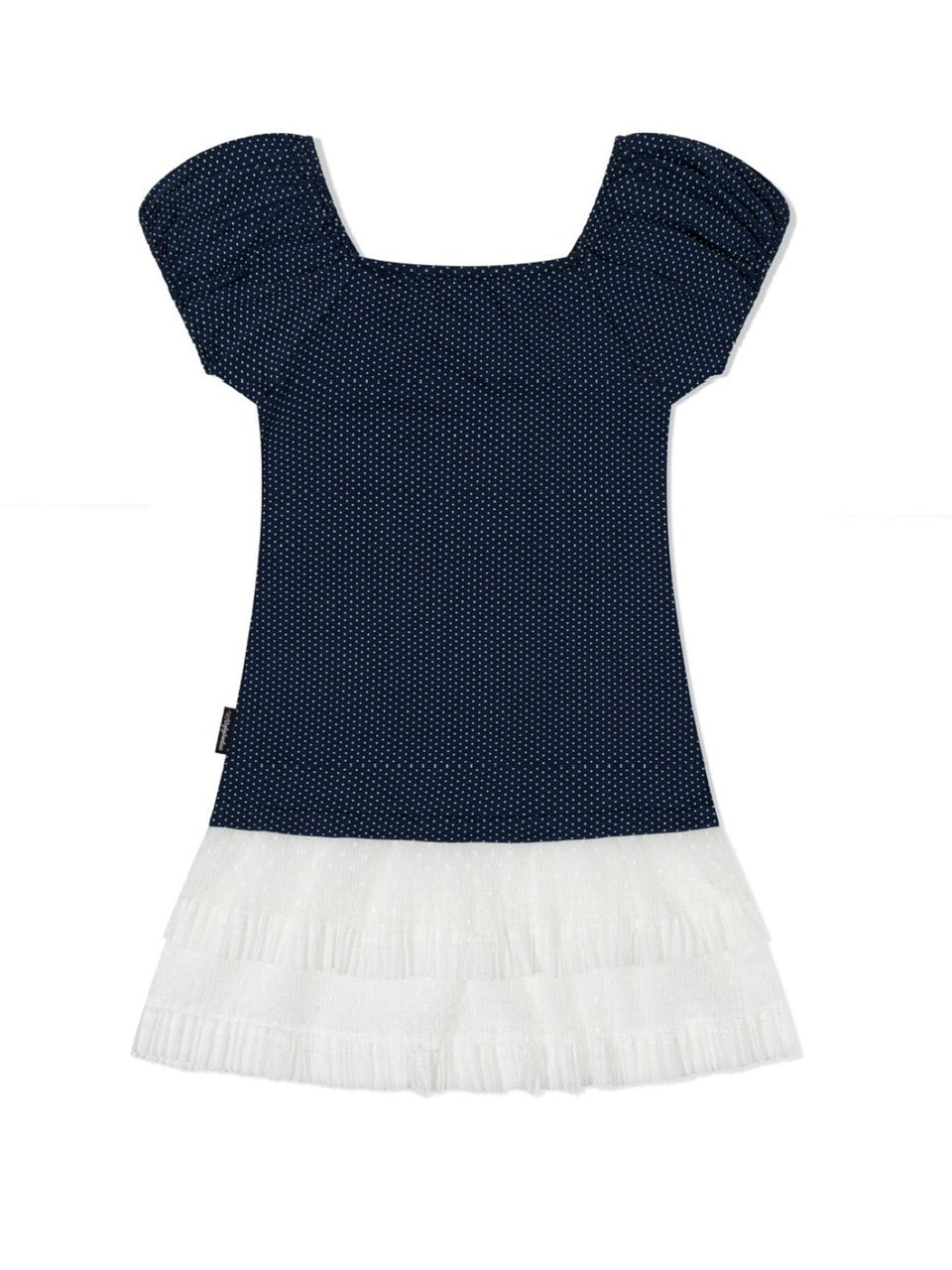 【Uglyshadow】DOTTED RUFFLE DRESS / 【アグリーシャドウ】ドットラッフルチュニック