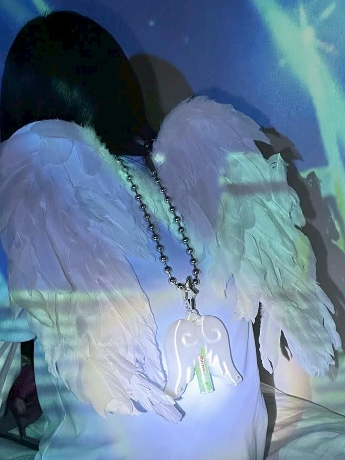 【EVERYTHINGS】CUPID'S WINGS / 【エブリシングス】キューピッドウィングリップケースキーリング