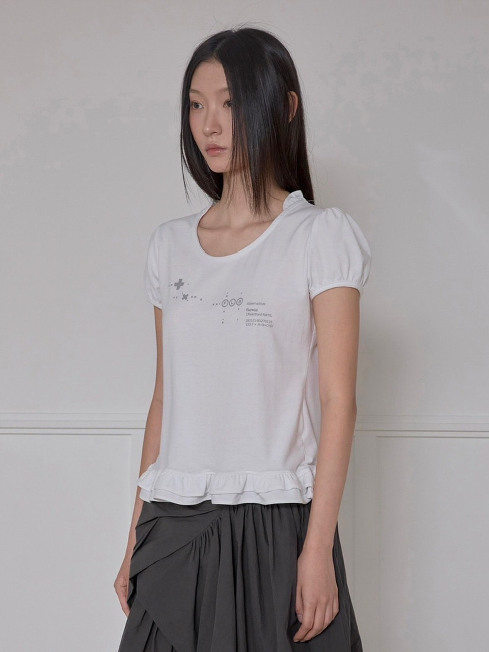 【FLAREUP】Muta Frill Puff T-Shirt