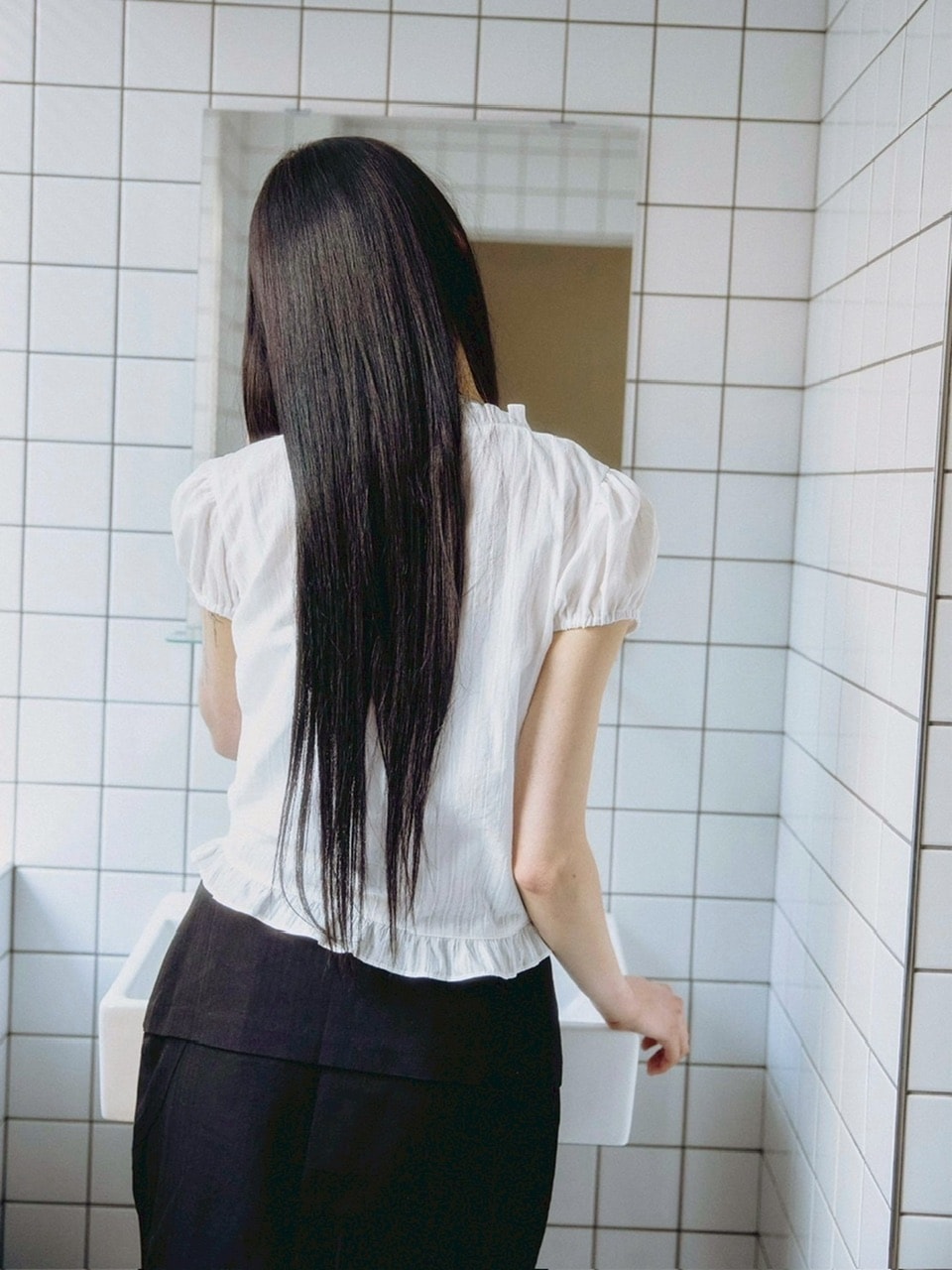 【FLAREUP】Saya Frill Puff Blouse