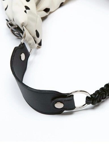 NOT KNOWING】Braided Dot Shoulder Bag / 【ノットノーイング】ブレイ