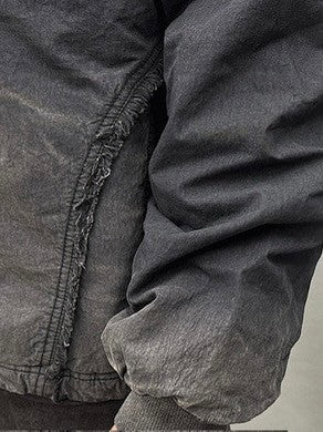 【BLR BLUER】Destroyed Gradation Washing Puffer Jacket