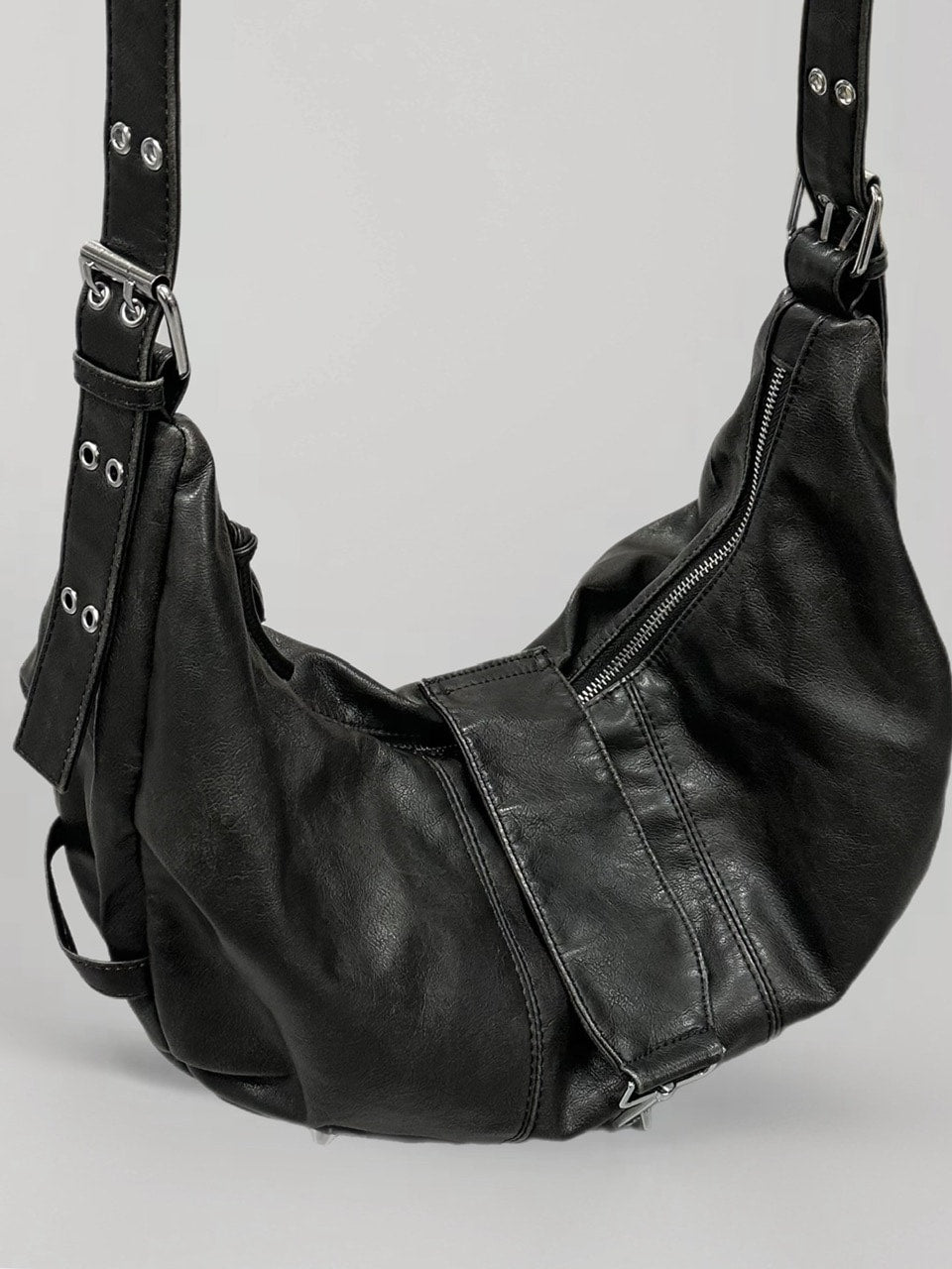 大阪店WEB限定受注制【Chikashitsu +】vintage eyelet shoulder bag / 【チカシツプラス】ビンテージアイレットショルダーバッグ