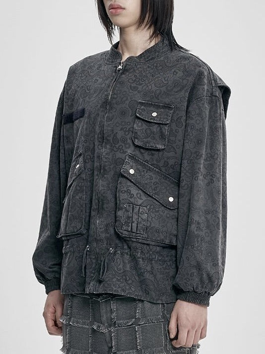 【AJOBYAJO】Vintage Washed Paisley String Jacket / 【アジョバイアジョ】ヴィンテージウォッシュドペイズリーストリングジャケット