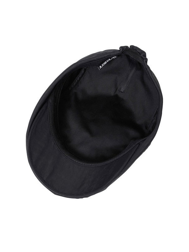 【AJOBYAJO】Tribal Logo Nylon Flat Cap / 【アジョバイアジョ】トライバルロゴナイロンハンチング帽