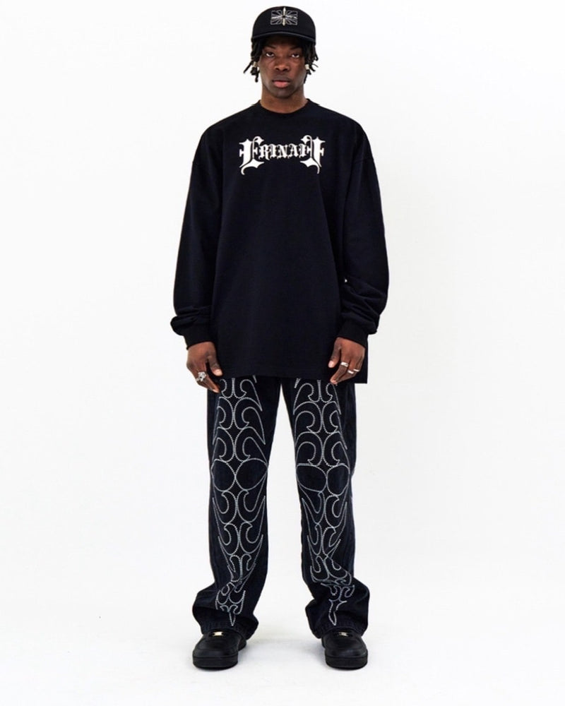 【E RIN AI E】BACKSTREET ANGEL LONG SLEEVE TEE