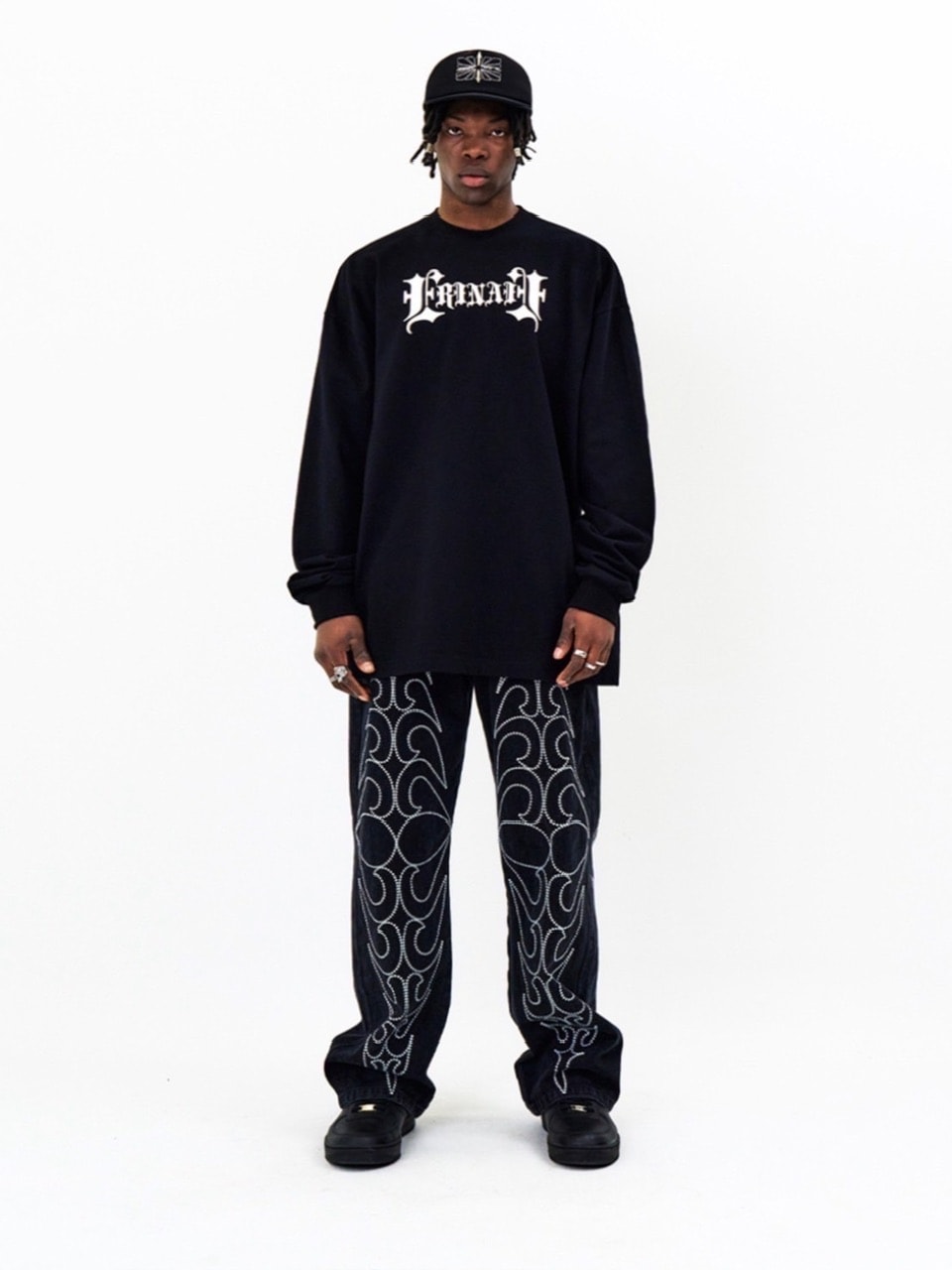 【E RIN AI E】BACKSTREET ANGEL LONG SLEEVE TEE