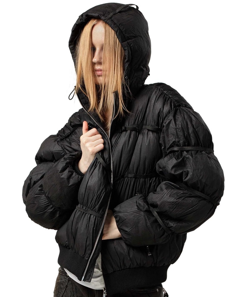 【RACER WORLDWIDE】Puffer Jacket X【レーサーワールドワイド】パファーダウンジャケット