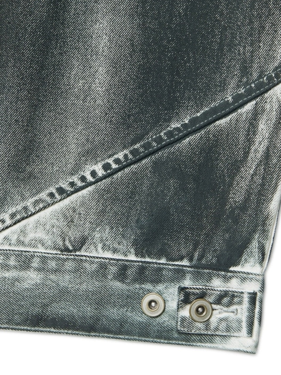 【NOMANUAL】STAINED D.L DENIM TRUCKER JACKET